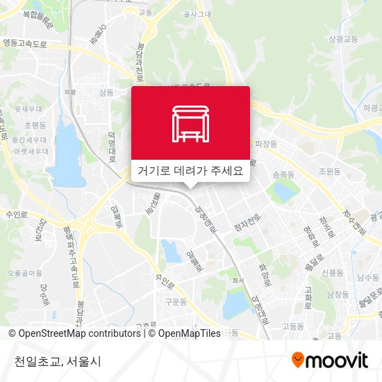 천일초교 지도