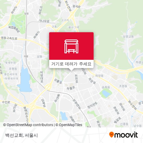 백선교회 지도