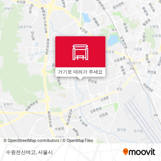 수원전산여고 지도
