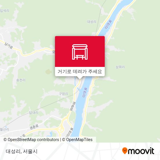 대성리 지도