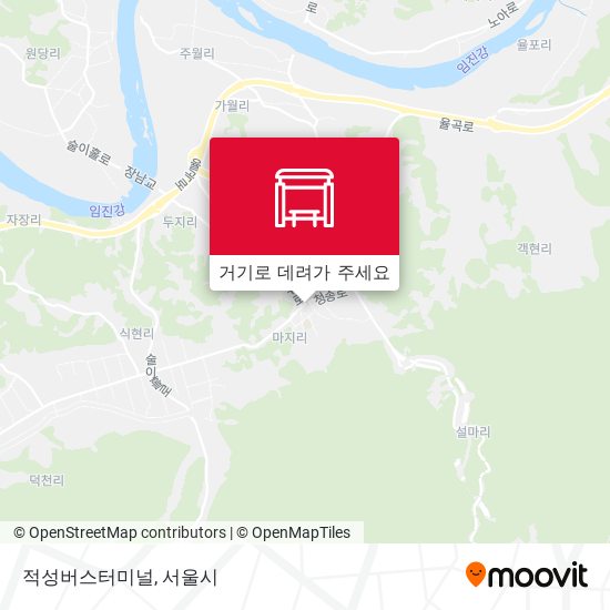 적성버스터미널 지도