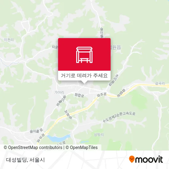대성빌딩 지도