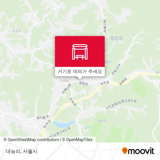 대능리 지도