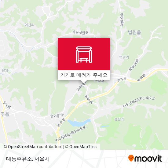 대능주유소 지도