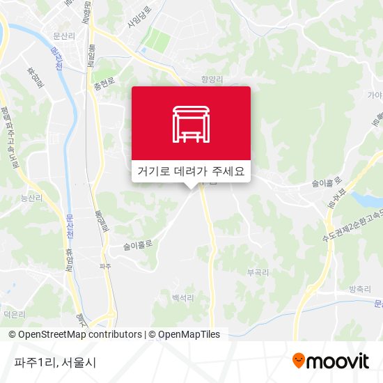 파주1리 지도
