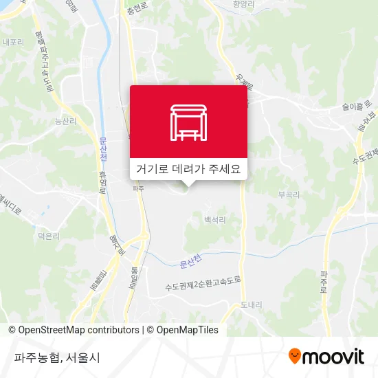 파주농협 지도
