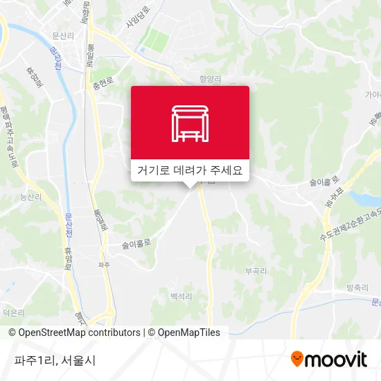 파주1리 지도