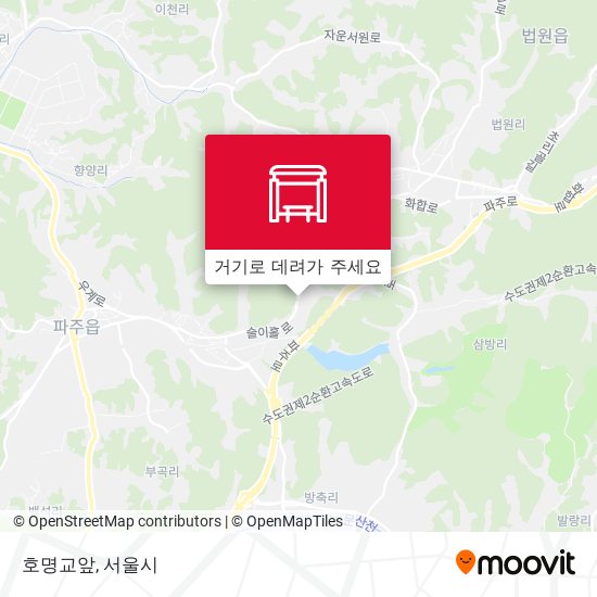 호명교앞 지도