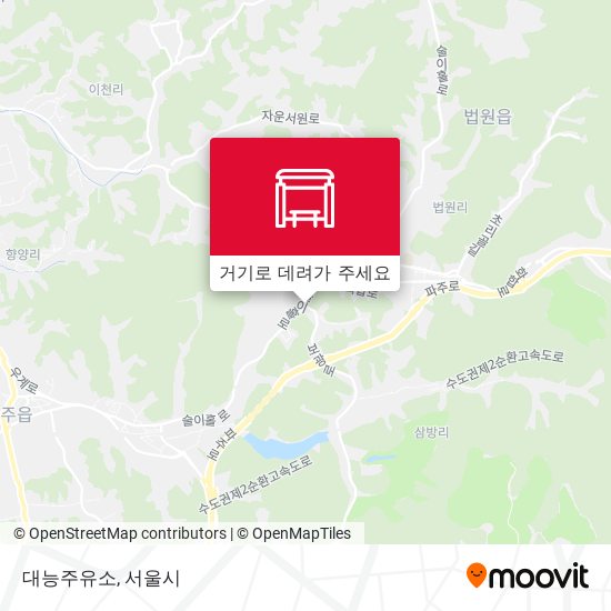 대능주유소 지도