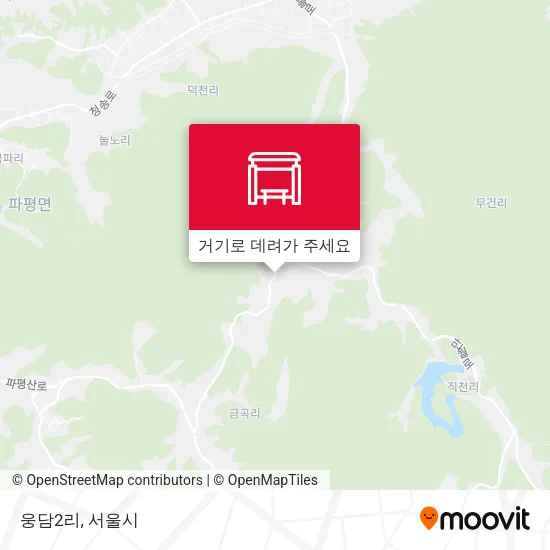 웅담2리 지도