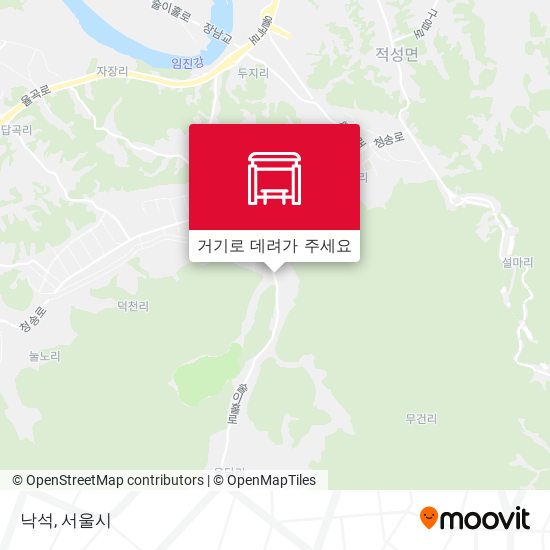 낙석 지도