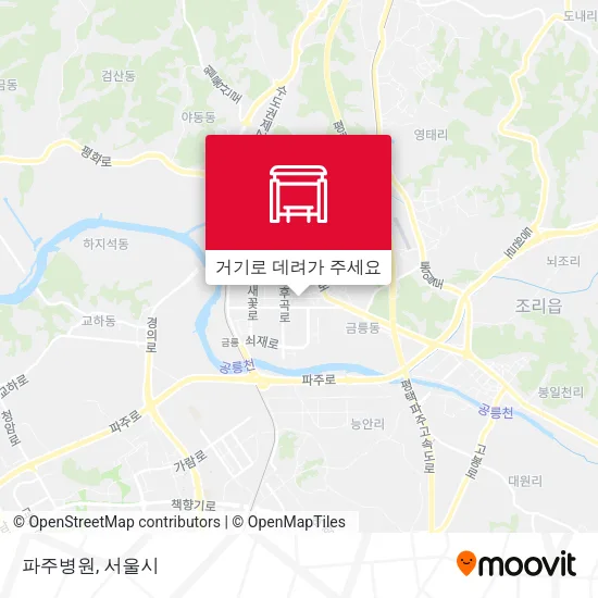 파주병원 지도