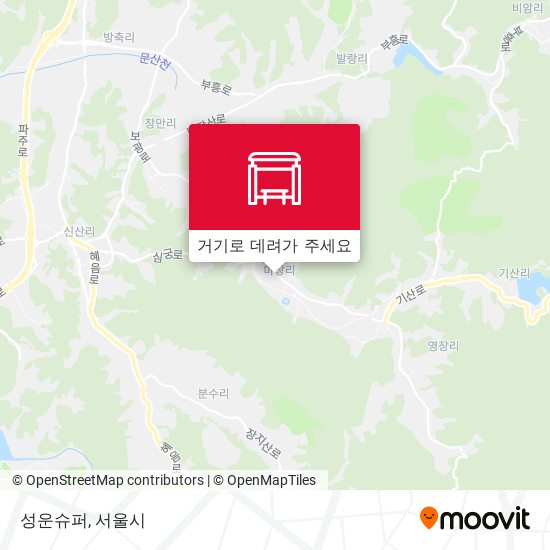성운슈퍼 지도