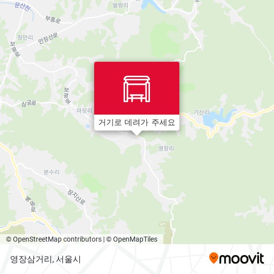 영장삼거리 지도