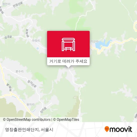 영장출판인쇄단지 지도