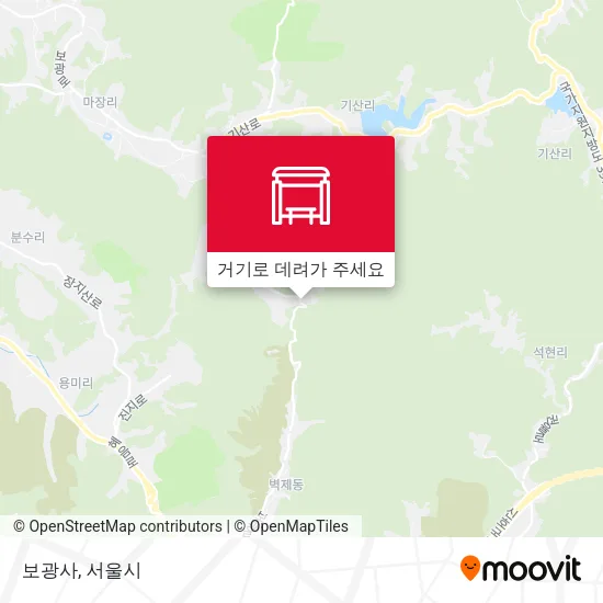 보광사 지도