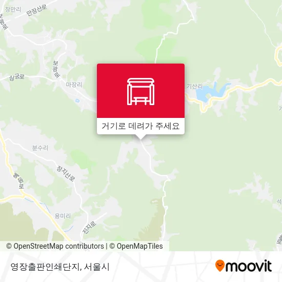 영장출판인쇄단지 지도