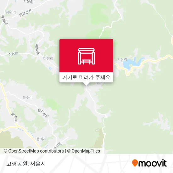 고령농원 지도