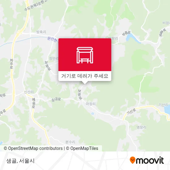 샘골 지도