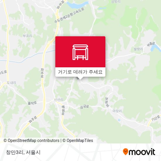 창만3리 지도