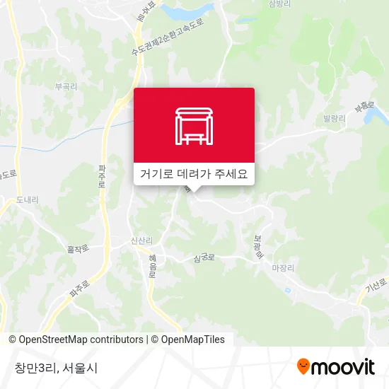 창만3리 지도