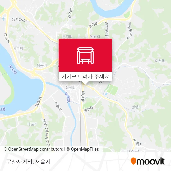 문산사거리 지도