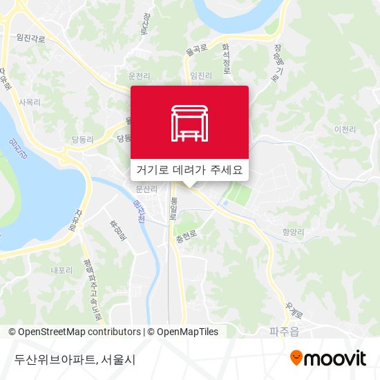 두산위브아파트 지도