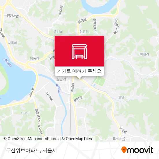 두산위브아파트 지도