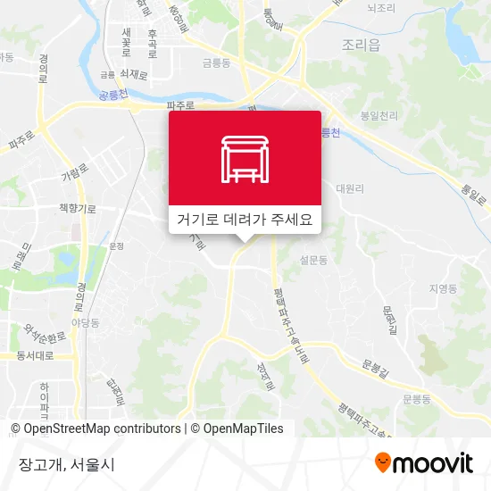 장고개 지도