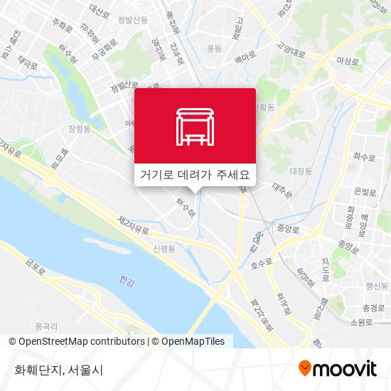화훼단지 지도