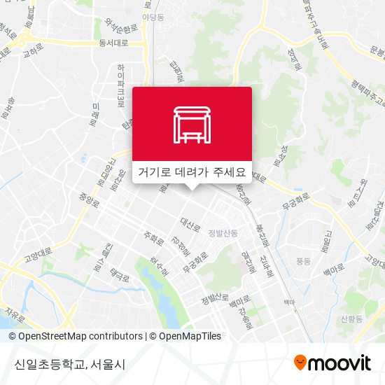 신일초등학교 지도
