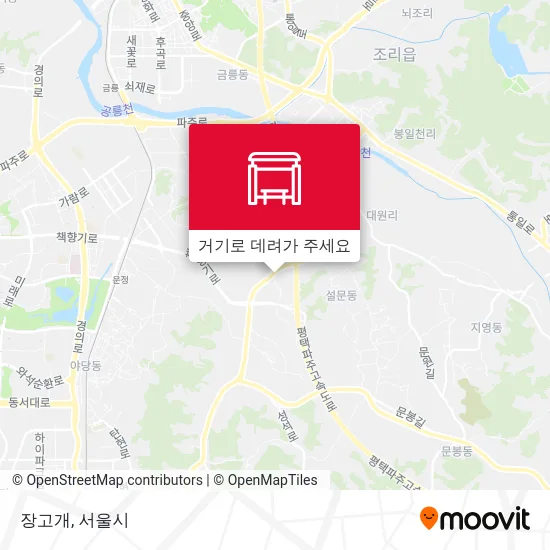 장고개 지도