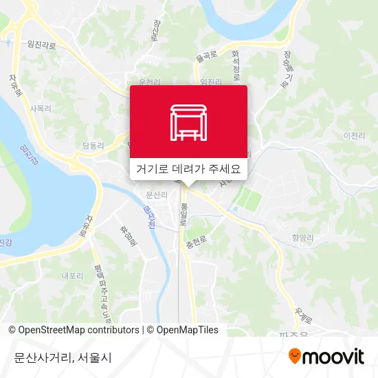 문산사거리 지도