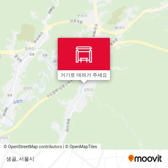 샘골 지도
