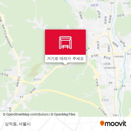 상직동 지도