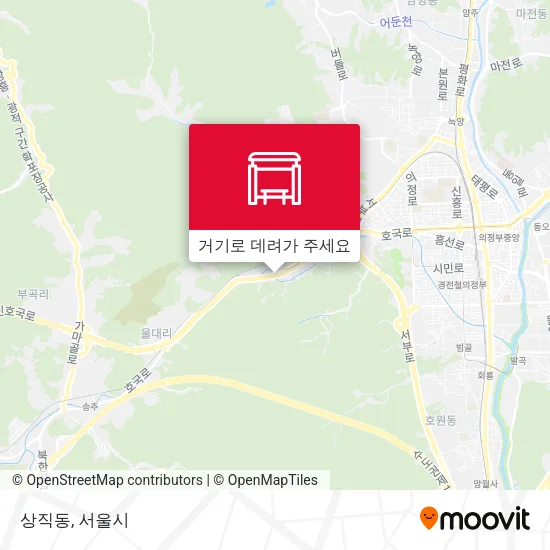 상직동 지도