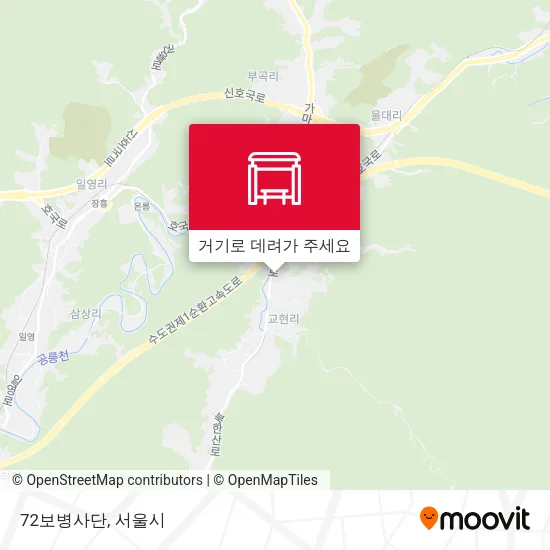72보병사단 지도