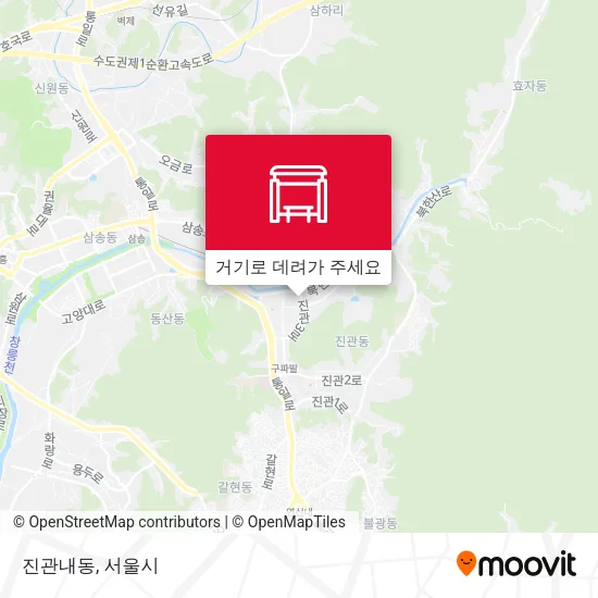 진관내동 지도