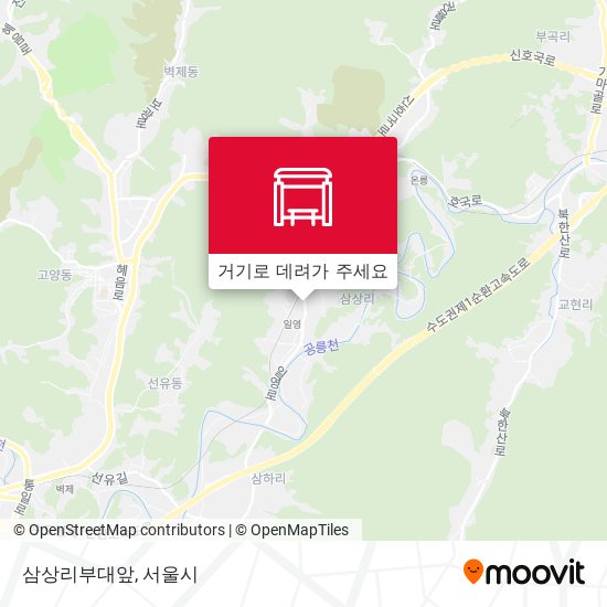 삼상리부대앞 지도