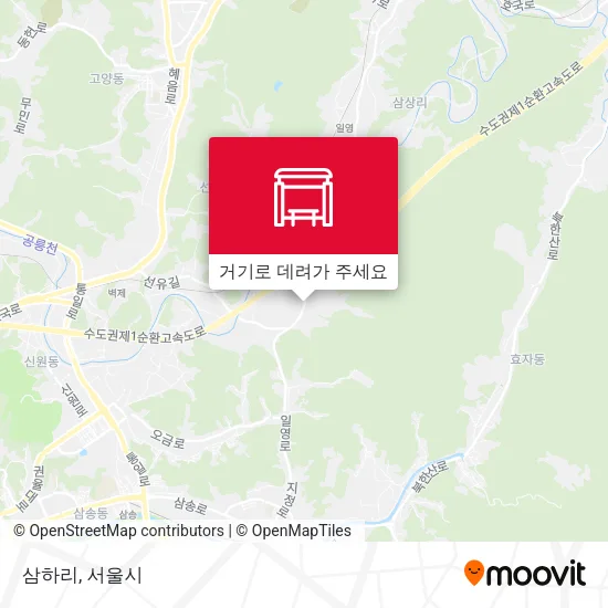 삼하리 지도