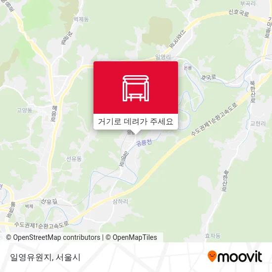 일영유원지 지도