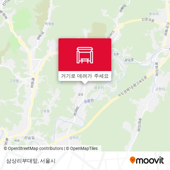 삼상리부대앞 지도