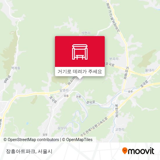 장흥아트파크 지도
