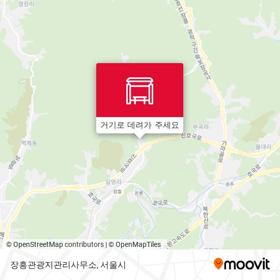 장흥관광지관리사무소 지도