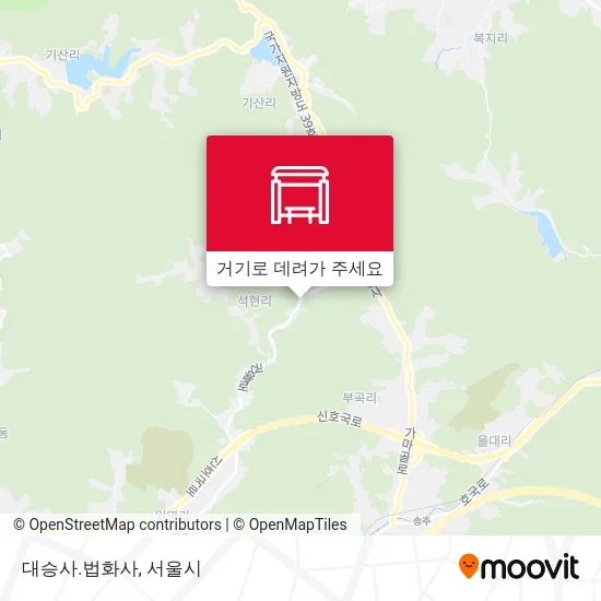 대승사.법화사 지도