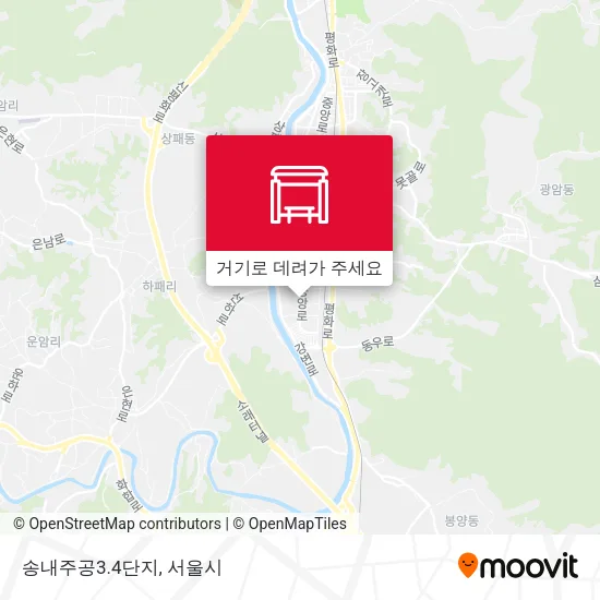 송내주공3.4단지 지도