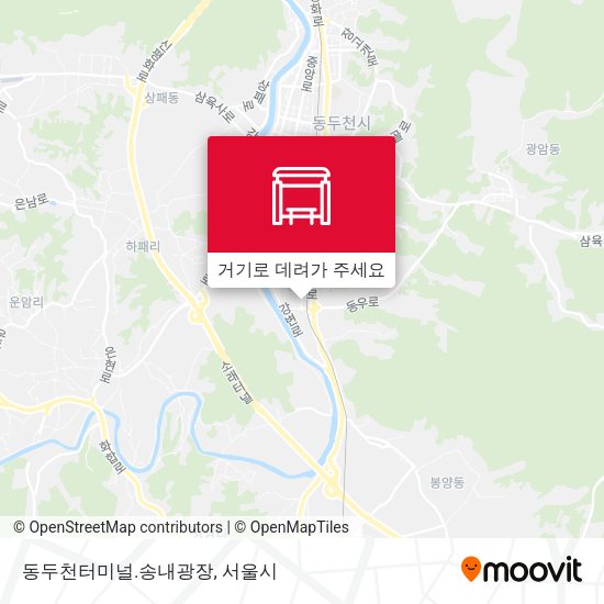 동두천터미널.송내광장 지도