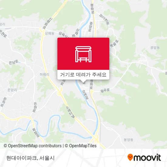 현대아이파크 지도