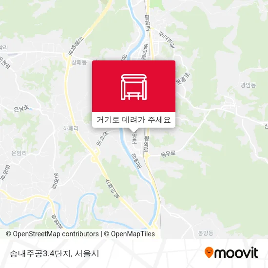 송내주공3.4단지 지도