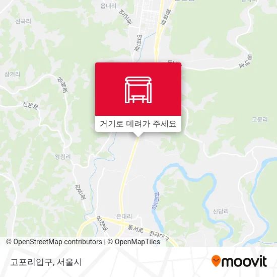 고포리입구 지도